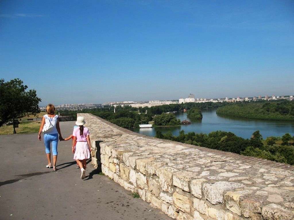 Белград. Слияние Савы и Дуная