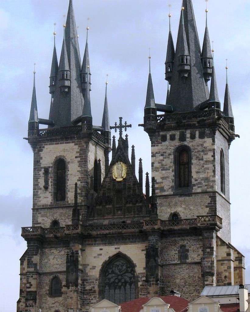 Прага. Храм Девы Марии перед Тыном