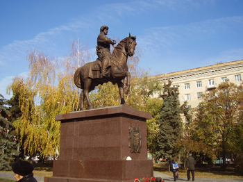 Волгоград - Памятник Г. Засекину