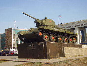 Волгоград - Танк Т-34