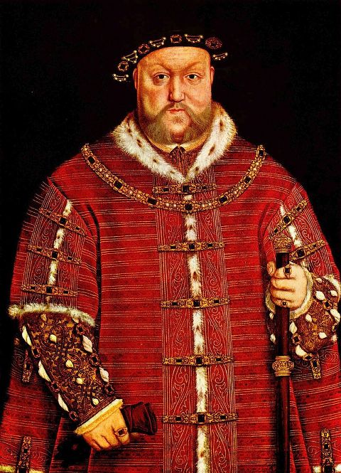 Портрет Генриха VIII в 1542
