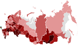 карта количества погибших в Украине
