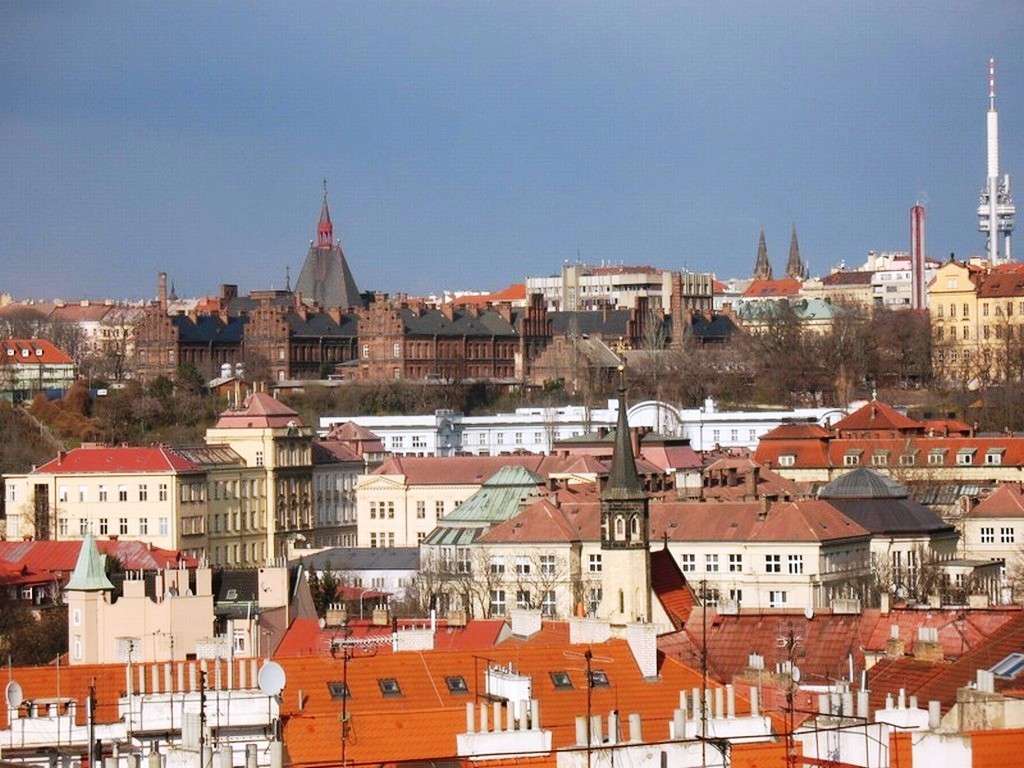 Прага. Вид с Вышеградского холма