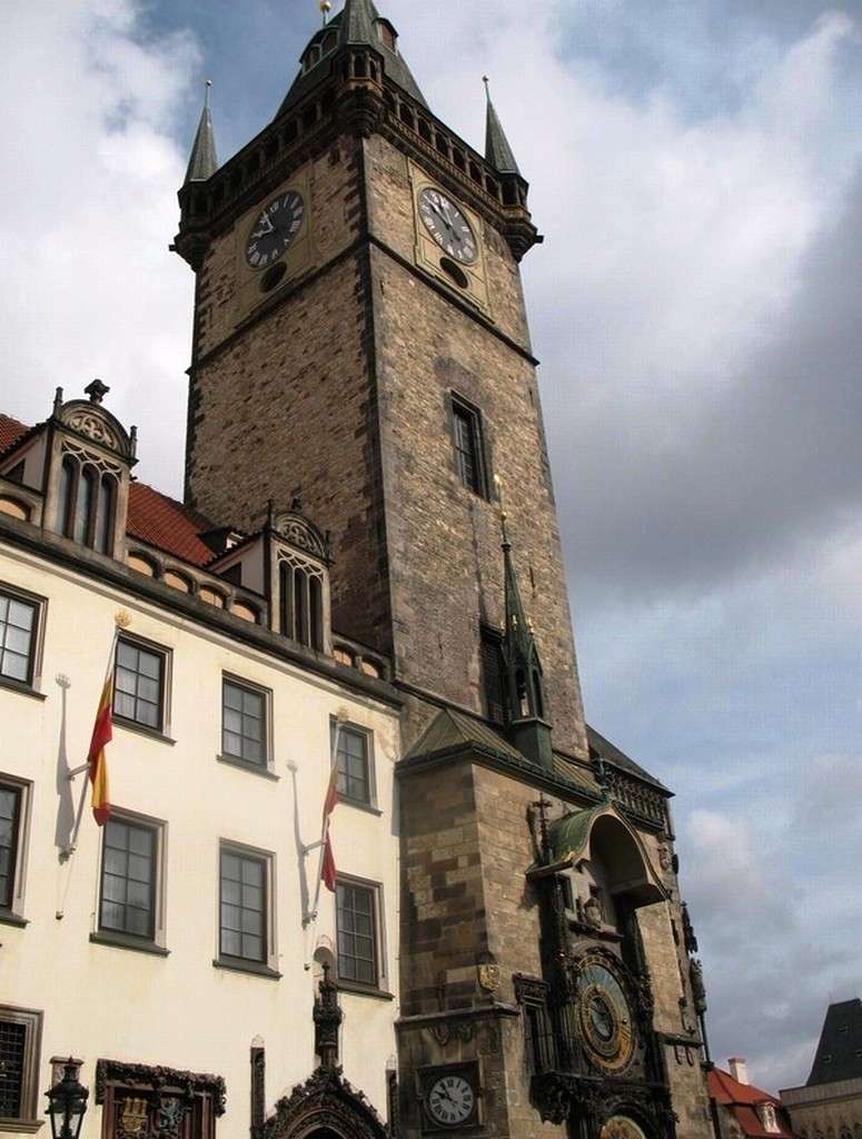 Prague.  town hall