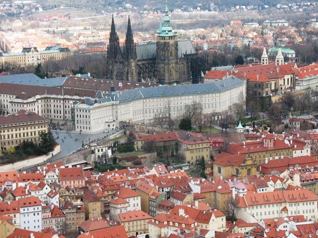 Прага. Вид с Петршина