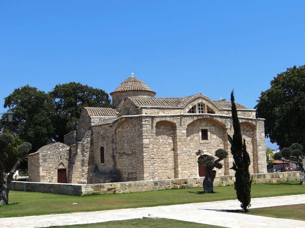 Кипр. Церковь Богородицы Ангелозданной (Ангелоктисти)