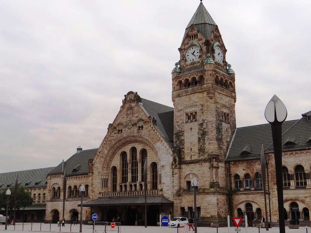 Мец. Железнодорожный вокзал вокзал
