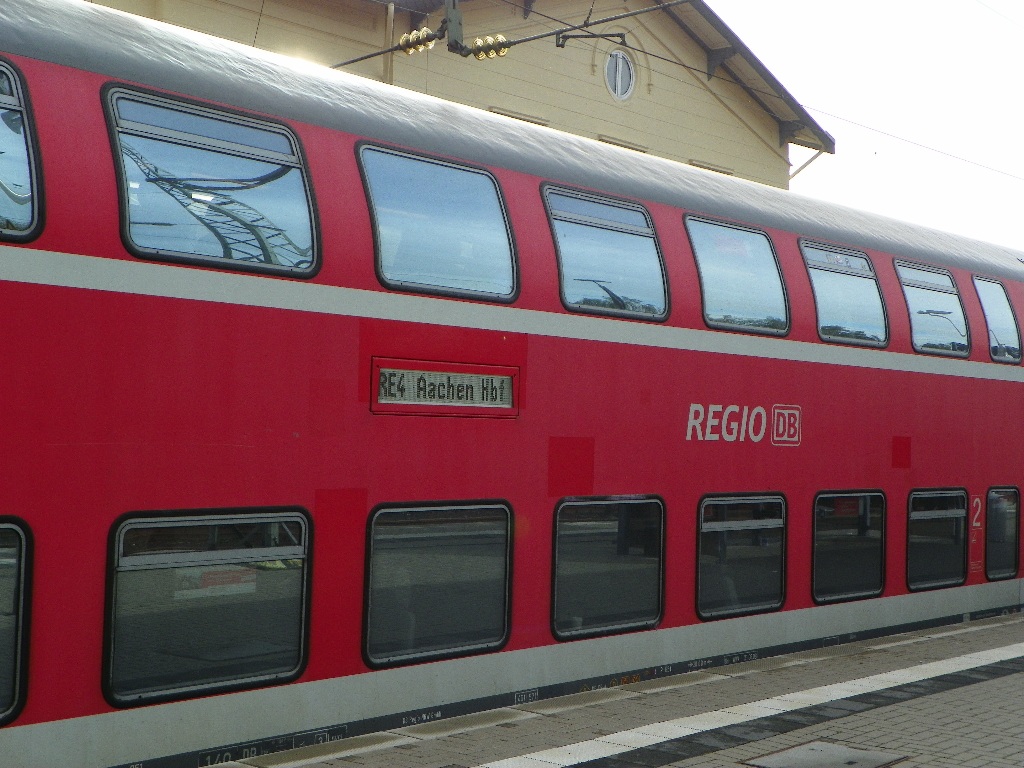 Поезд в Германии (интерсити)