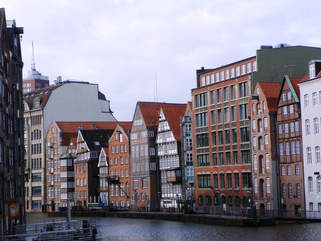 Гамбург. Район порта