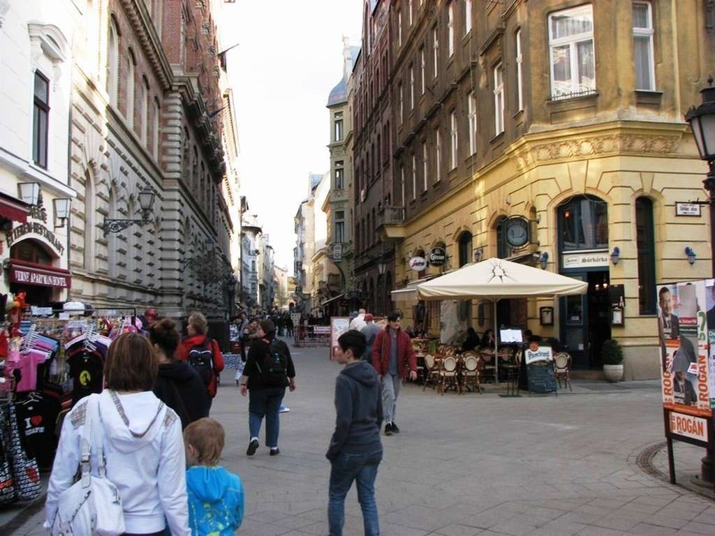 Будапешт Улица Ваци