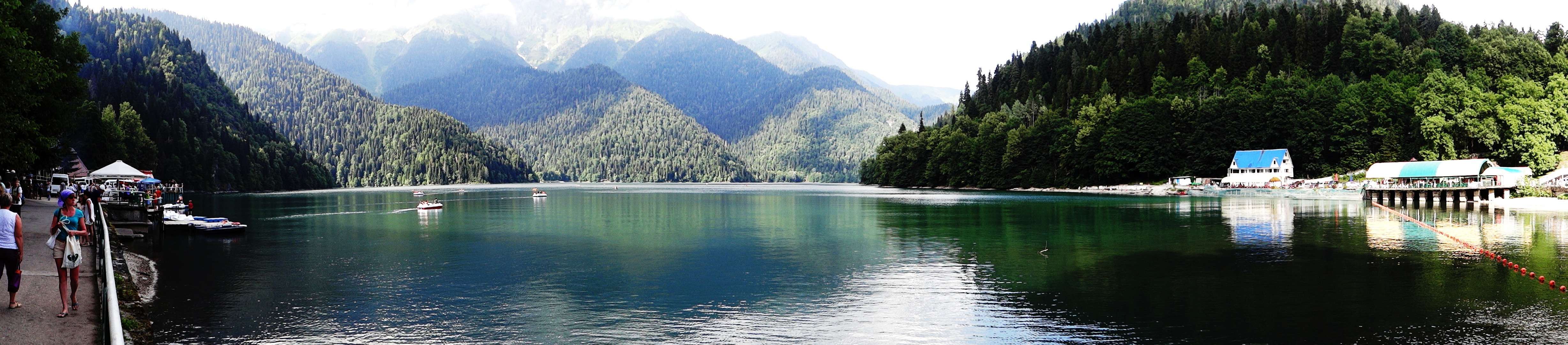 Абхазия. Озеро Рица
