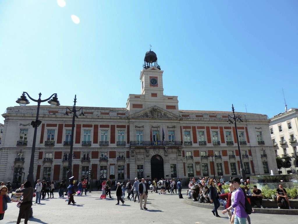 Мадрид - Почтамт на Пуэрта дель Соль