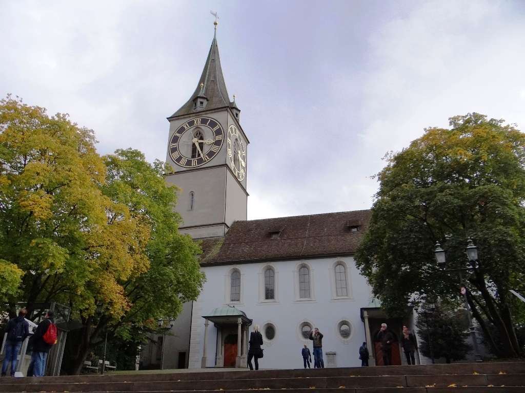Цюрих - Церковь Святого Петра