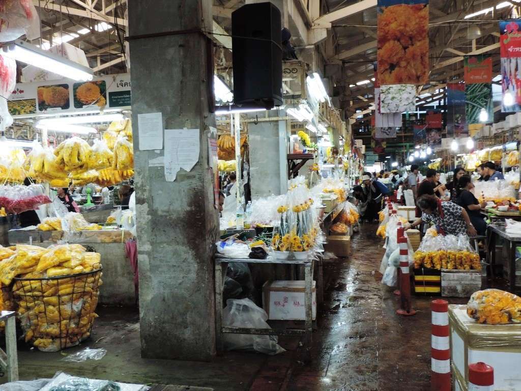 Бангкок. Рынок цветов