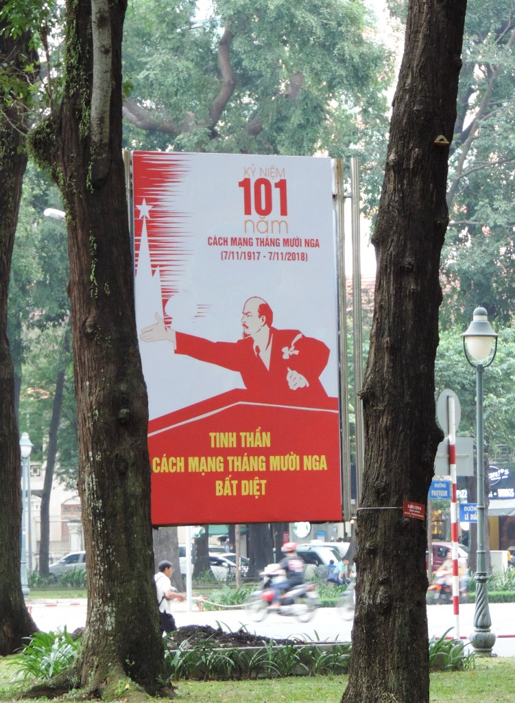 Вьетнам. 101 годовщина Великой Октябрьской Социалистической Революции