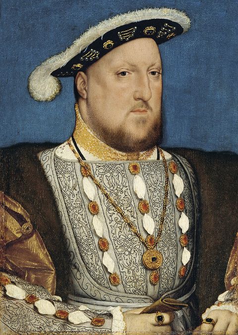 Портрет Генриха VIII в 1537