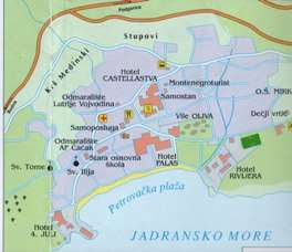 Карта Петроваца